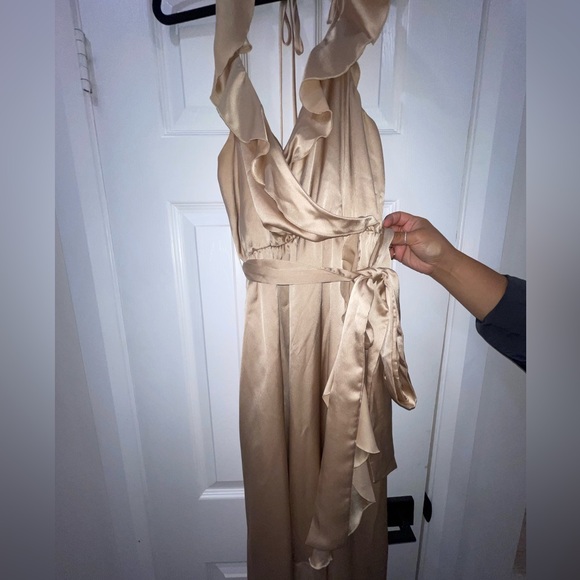 Show Me Your MuMu Bridesmaid Dress - Samantha Ruffle Wrap - Picture 4 of 7